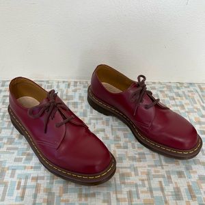 Doc Martins Oxford Blood made in England